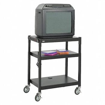 SAFCO Steel Adjustable Height Cart, 619L78