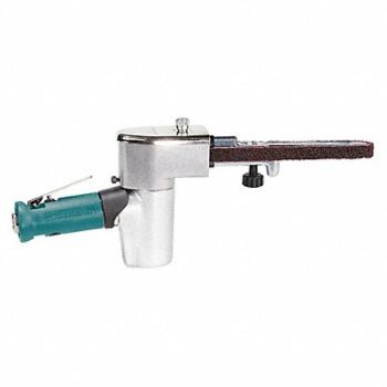 DYNABRADE Air Belt Sander 0.5 HP 1/2 in x 18 in, 25H829