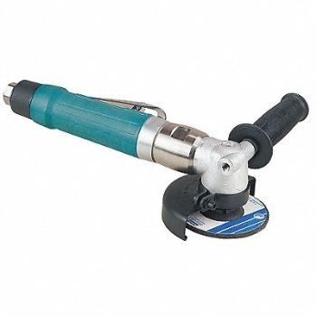 DYNABRADE Angle Grinder 12 000 RPM 40 cfm 1 hp, 25H858