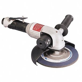 DYNABRADE Angle Grinder 6 000 RPM 43 cfm 1.2 hp, 25H864
