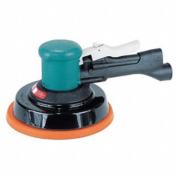 DYNABRADE Air Random Orbital Sander 0.45HP 8 In., 25H979