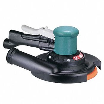 DYNABRADE Air Random Orbital Sander 0.45HP 5 In., 25H983