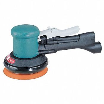 DYNABRADE Air Random Orbital Sander 0.45HP 5 In., 25H981