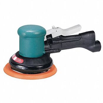 DYNABRADE Air Random Orbital Sander 0.45HP 6 In., 25H982