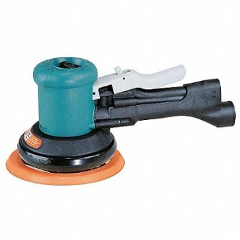 DYNABRADE Air Random Orbital Sander 0.45HP 6 In., 25H984