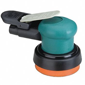 DYNABRADE Air Random Orbit Sander 0.25HP 3-1/2 In., 25H999