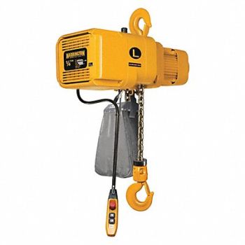 HARRINGTON Electric Chain Hoist 500 lb 20 ft., 25K590