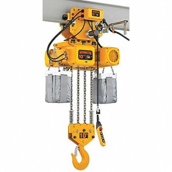 HARRINGTON Elec. Chain Hoist w/Trolley 20 000 lb., 25K757