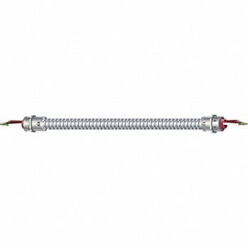 SOUTHWIRE Metal Whip 12 AWG 3 Cond 3/8 Lock Nut, 25K880