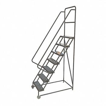 TRI-ARC Tilt and Roll Ladder 7 Step Perforated, 25NX20