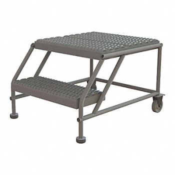TRI-ARC Mobile Work Platform 2 Step Steel 20, 25NZ69