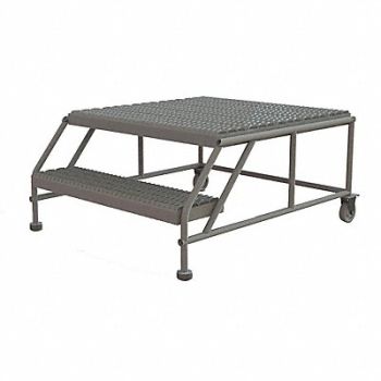 TRI-ARC Mobile Work Platform 2 Step Steel 20, 25NZ72