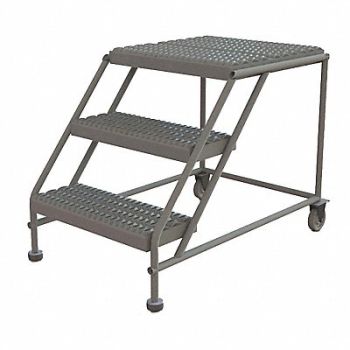 TRI-ARC Mobile Work Platform 3 Step Steel 30, 25NZ74
