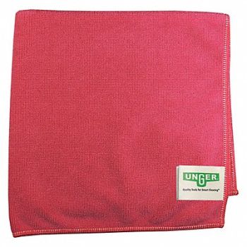 UNGER Microfiber Cloth 15 x 16 1/EA, 25PA07