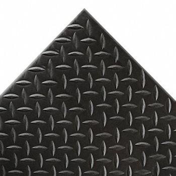 NOTRAX Antifatigue Mat Black 3ft. x 6ft., 25PJ68