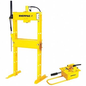 ENERPAC Hydraulic Press Manual 10 000 psi, 25TU70