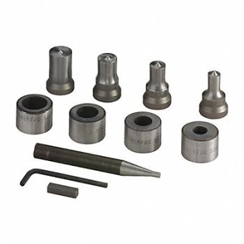ENERPAC Metric Punch/Die Set 35Ton 5/16 In, 25TV58
