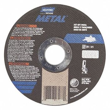 NORTON CutOff Wheel Rightcut 4-1/2 x.040 x7/8, 25TY43