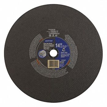NORTON CutOff Wheel Metal 14 x7/64 x1 4365rpm, 25TY96