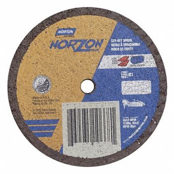 NORTON CutOff Wheel NorZon Plus 3 x.035 x1/4, 25TZ08
