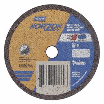 NORTON CutOff Wheel NorZon Plus 3 x.035 x3/8, 25TZ09