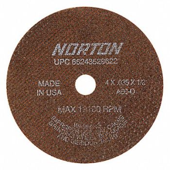 NORTON CutOff Whl Toolroom 4 x.035 x1/2, 25TZ25