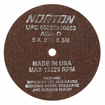 NORTON CutOff Whl Toolroom 5 x.035 x3/8, 25TZ36
