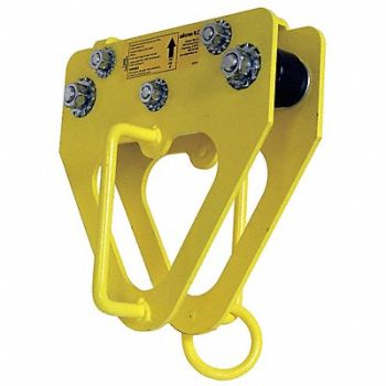 PEAKWORKS Tank Trolley Temporary 3-1/2 In dia., 25UN37