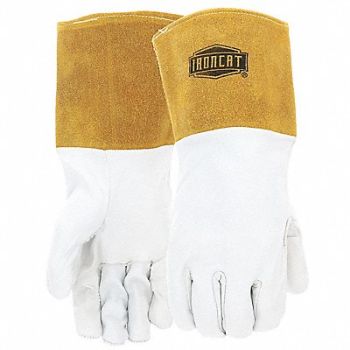 IRONCAT Welding Gloves TIG 14 XL PR, 25UN49