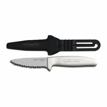 DEXTER RUSSELL Utility/Net Knife W/Sheath 3-1/2 In, 25XJ66