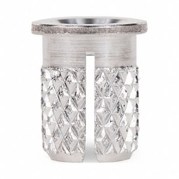 GRAINGER APPROVED Threaded Insert for Plastic PK 10, 807TP2