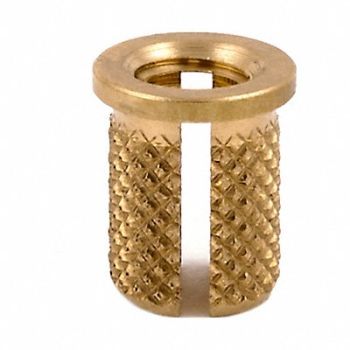 GRAINGER APPROVED Threaded Insert for Plastic PK 25, 807TM5