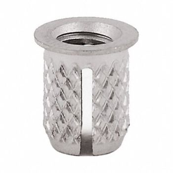 GRAINGER APPROVED Threaded Insert for Plastic PK 5, 807TN3