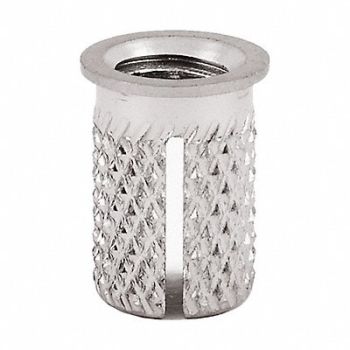 GRAINGER APPROVED Threaded Insert for Plastic PK 5, 807TN6