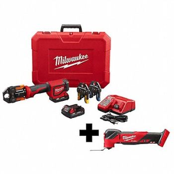 MILWAUKEE M18 Press Tool Kit. M18 Multi-Tool, 382YU0