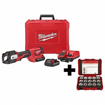 MILWAUKEE M18 600 MCM Crimper 600 MCM Die Kit, 387HH6