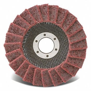 CGW ABRASIVES Flap Disc 4.5x7/8 T29 Non-Woven Med, 267V72