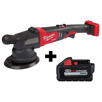 MILWAUKEE Orbital Polisher L 17 7/25 in 5.61 lb, 385XL4