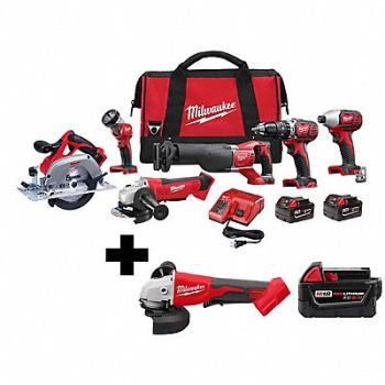 MILWAUKEE M186-Tool Kit M18 Grinder M18 5.0, 388TK5