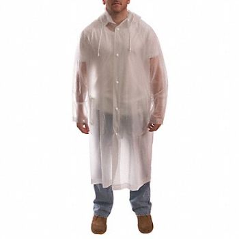 TINGLEY Raincoat PVC Clear 2XL 48, 269P40