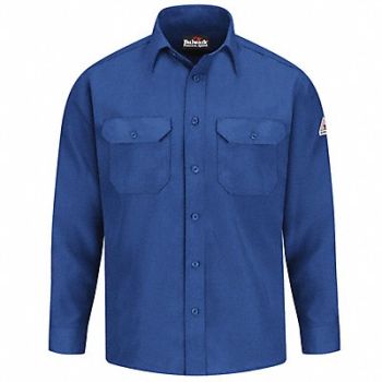 VF IMAGEWEAR Deluxe Shirt Nomex 4.5Oz Royal, 26CD63