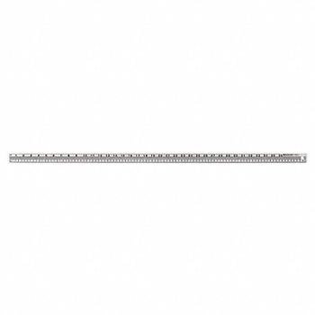 WESTCOTT Yardstick Aluminum Lined 8ths 39in Metal, 26CT73