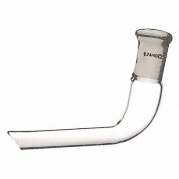KIMBLE Adapter Bent Transparent 24/40, 26CW79