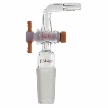 KIMBLE Adapter Valved Inlet Transparent 29/42, 26CY07