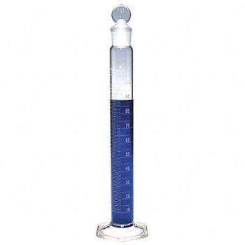 KIMBLE KIMAX Graduated Cylinder 500mL 33 Glass Clear, 26CY23