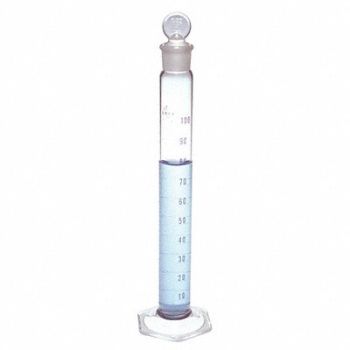 KIMBLE Graduated Cylinder 500mL 33 Glass PK6, 26CY39
