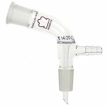 KIMBLE Adapter Bent Transparent 24/40, 26CY48