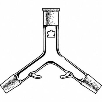 KIMBLE Adapter Bent Transparent 24/40, 26CY54