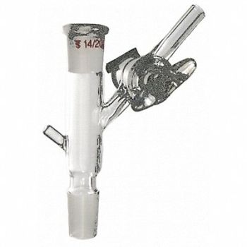 KIMBLE Adapter Vacuum Connector Transparent, 26CY56