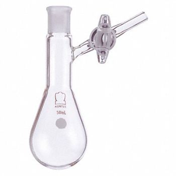 KIMBLE Schlenk Tube Flask 500mL Glass Clear, 26CY70